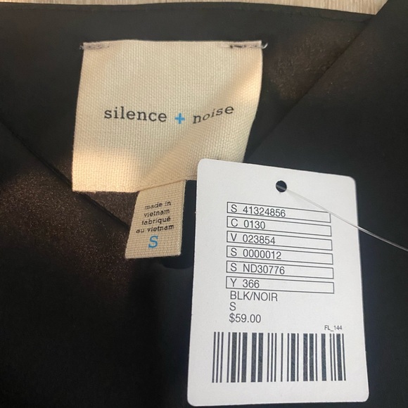 Urban outfitters black slip dress - Picture 2 of 2